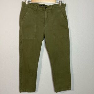 3x1 NYC Sabine Tapered Cropped Chinos‎